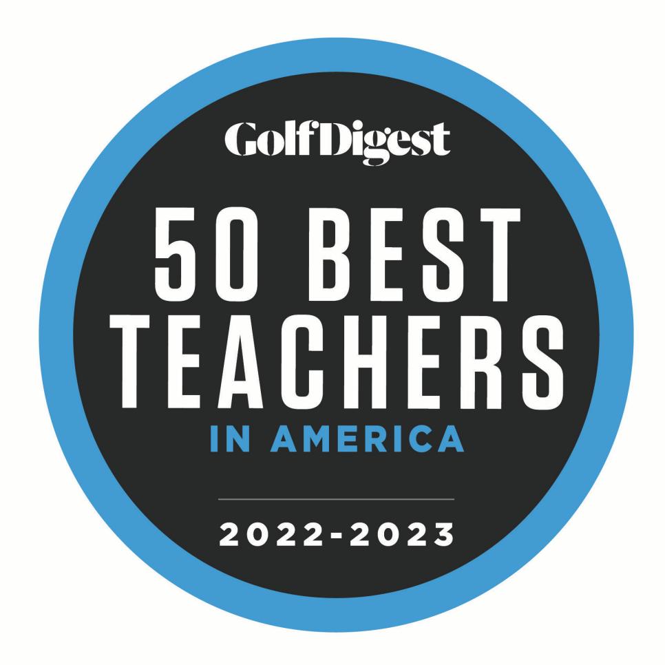 Golf Digest 50 Best Teachers logo